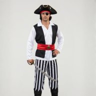 Disfraz Pirata Almirante / Hombre Adulto